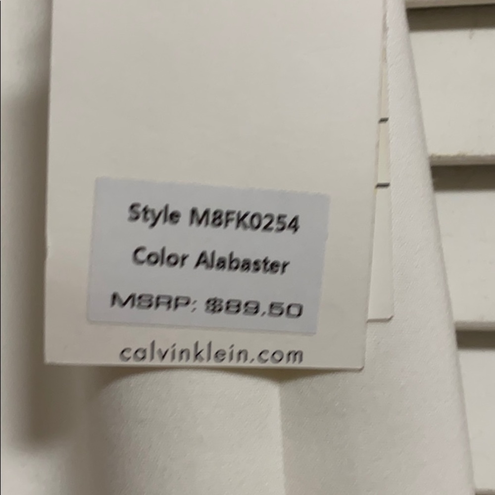 Calvin Klein white pants NWT - Picture 3 of 5